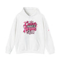 Breast Cancer Survivor Hoodie — “Cancer Picked the Wrong Girl” / Faith Strength Courage