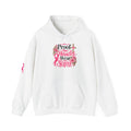 Breast Cancer Awareness Hoodie — "Proof That Miracles Wear Scars" Pink Ribbon Design
