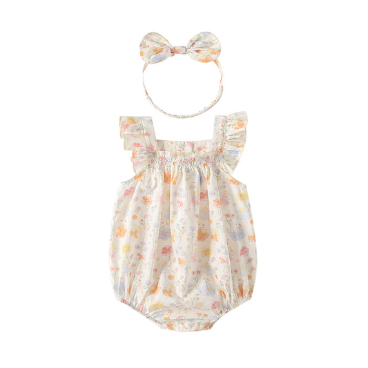 Baby clothes sleeveless jumpsuit