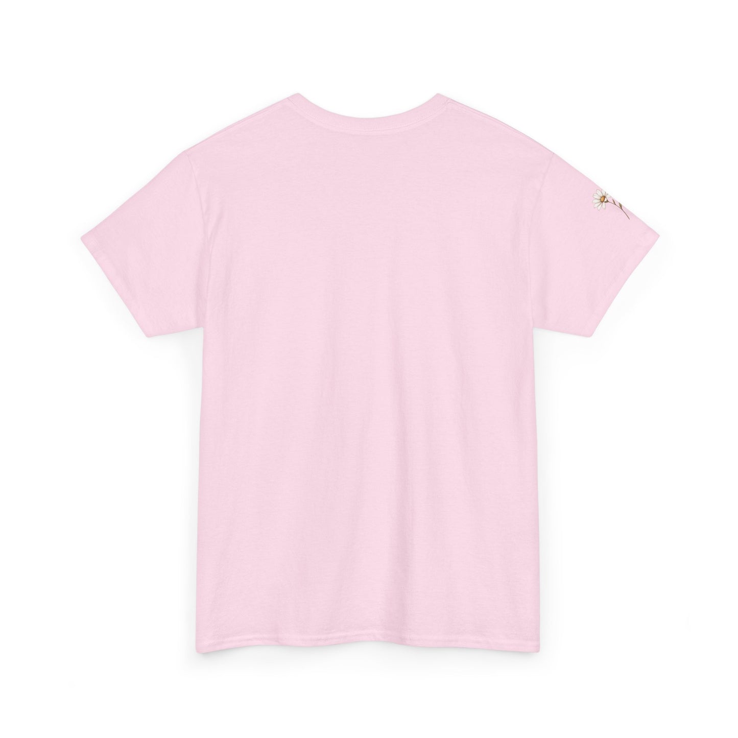 Daisy Illustration Tee – "It's Okay to Have a Little More Time" Inspirational Floral T‑Shirt
