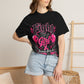 Fight Like a Girl T‑Shirt — "Because Girls Are Tough as Hell" Boxing Tee