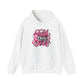 Faith Over Fear Hoodie — Pink Ribbon Breast Cancer Awareness Philippians 4:13 Hooded Sweatshirt