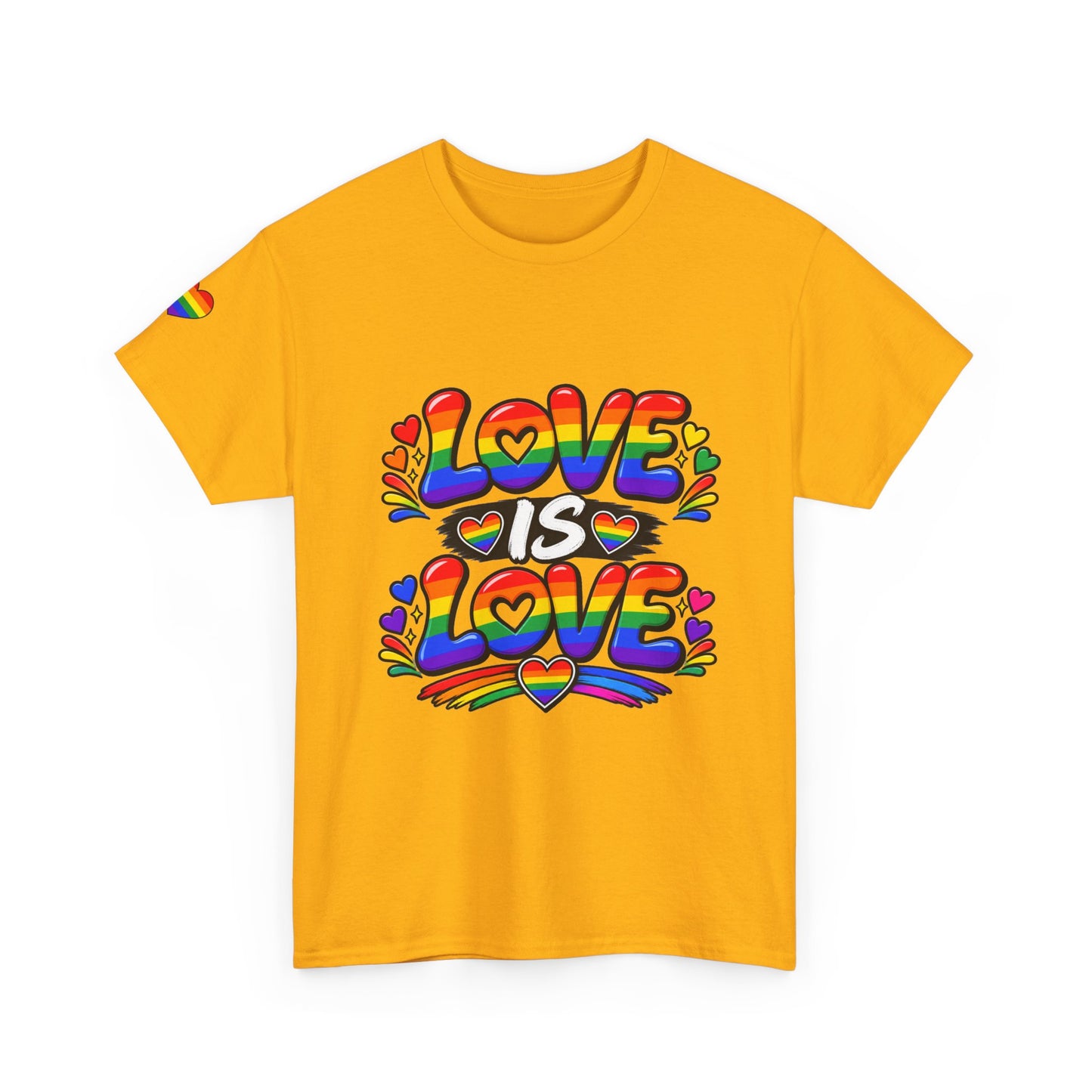 Love Is Love Rainbow Pride T-Shirt