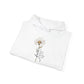 Daisy Comfort Hoodie — 'don't be the same be better' Minimal Floral Pullover