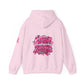 Breast Cancer Survivor Hoodie — “Cancer Picked the Wrong Girl” / Faith Strength Courage