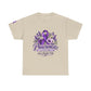 Pancreatic Cancer Awareness T-Shirt — Purple Ribbon Hope, Strength & Faith Tee