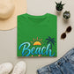 Beach Life T‑Shirt — Retro Sun & Palm Vacation Tee