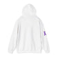 Pancreatic Cancer Awareness Hoodie – Purple Ribbon Floral Support Sweatshirt