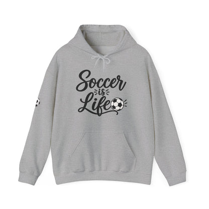 Soccer Is Life Hoodie — Soccer Player Pullover for Fans & Players