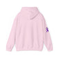 Pancreatic Cancer Awareness Hoodie – Purple Ribbon Floral Support Sweatshirt