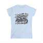 Women's Tee – Classic Softstyle Blank White T-Shirt