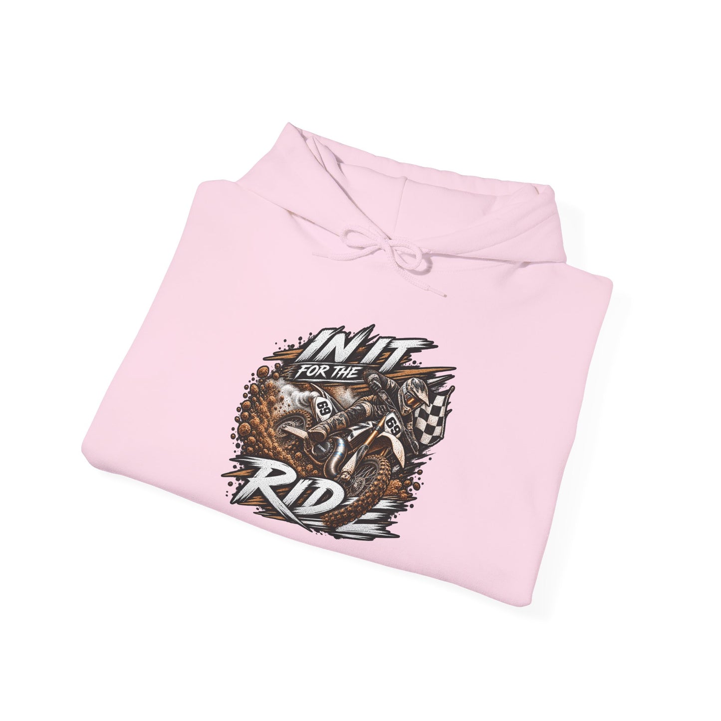 Motorcycle Hoodie — "I’m It, Ride" Dirt Bike Graphic Pullover