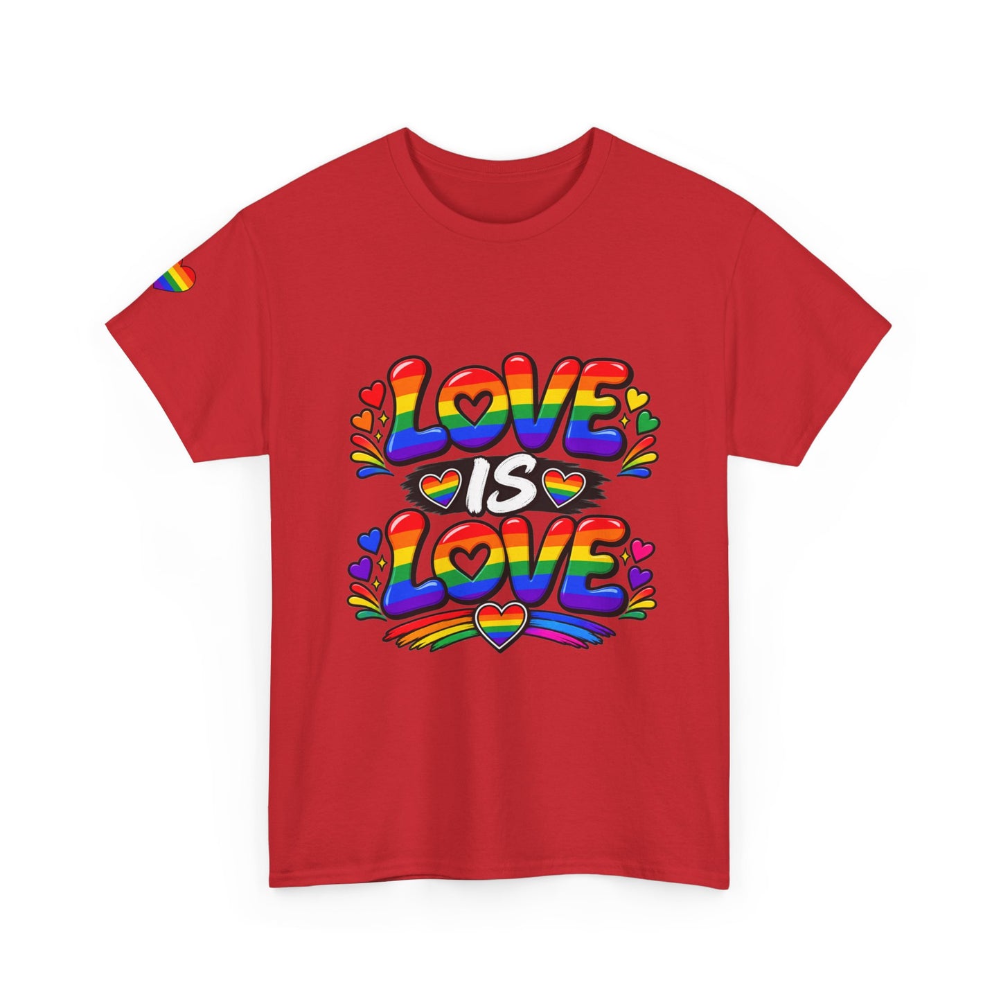 Love Is Love Rainbow Pride T-Shirt