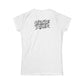 Women's Tee – Classic Softstyle Blank White T-Shirt