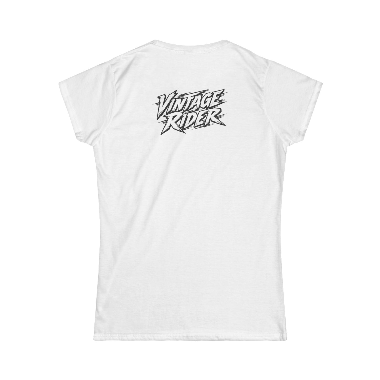 Women's Tee – Classic Softstyle Blank White T-Shirt