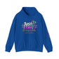 Inspirational Hoodie — "Just Stay" & "Your Story Isn't Over" Motivational Pullover