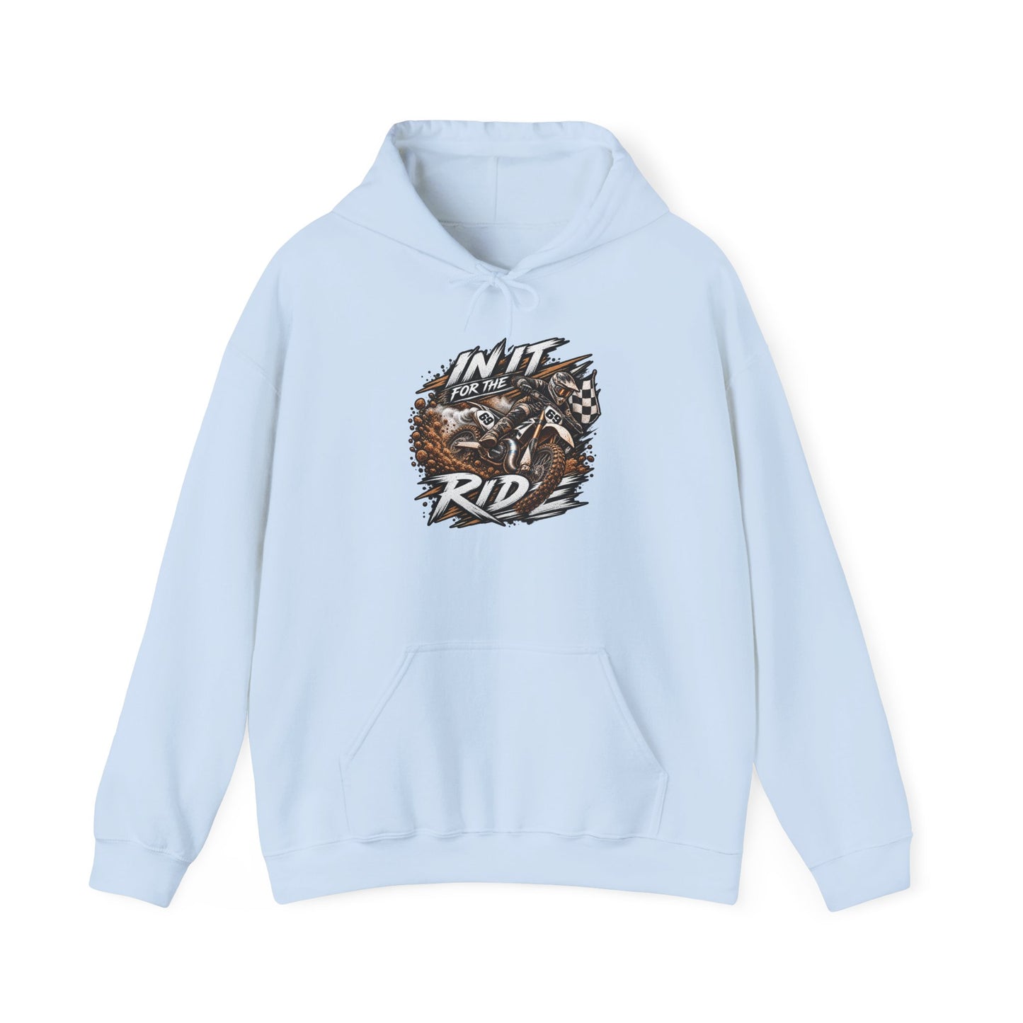 Motorcycle Hoodie — "I’m It, Ride" Dirt Bike Graphic Pullover