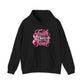 Faith Over Fear Hoodie — Pink Ribbon Breast Cancer Awareness Philippians 4:13 Hooded Sweatshirt