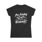 Women's Tee – Classic Softstyle Blank White T-Shirt