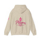 Faith Over Fear Hoodie — Pink Ribbon Breast Cancer Awareness Philippians 4:13 Hooded Sweatshirt
