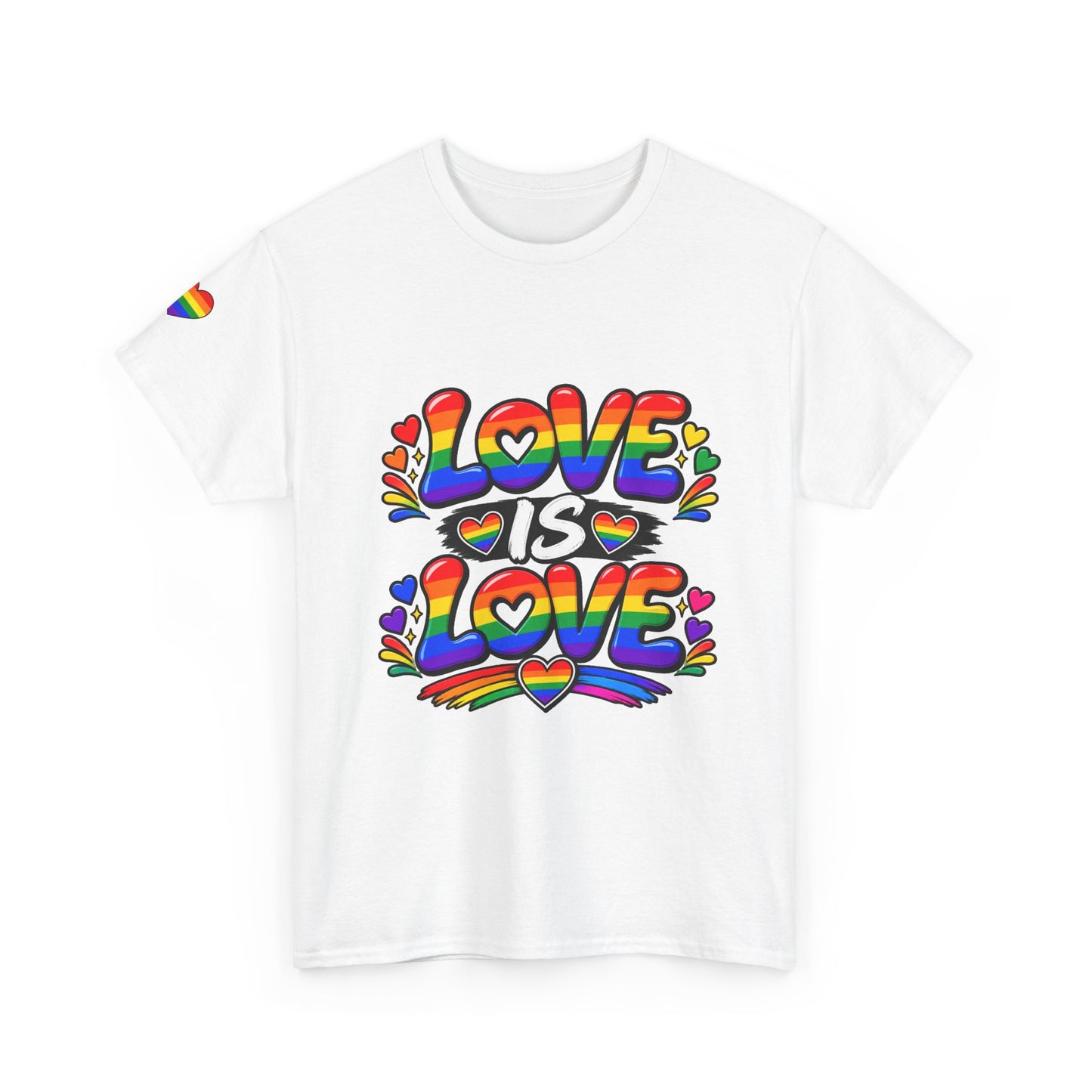 Love Is Love Rainbow Pride T-Shirt