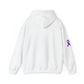 Pancreatic Cancer Awareness Hoodie – Purple Ribbon Floral Support Sweatshirt