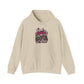 Hoodie — "Real Girls Let 'Er Eat" Retro Biker Graphic Hoodie