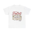 Inspirational Quote Tee — "Find Out Who You Are and Do It On Purpose" Floral Graphic T-Shirt
