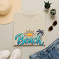 Beach Life T‑Shirt — Retro Sun & Palm Vacation Tee