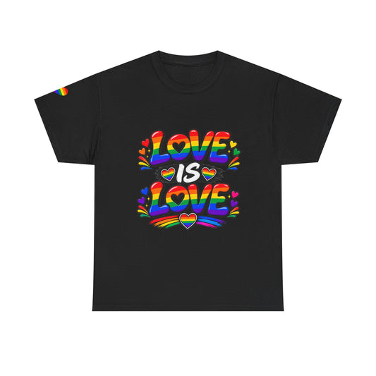 Love Is Love Rainbow Pride T-Shirt