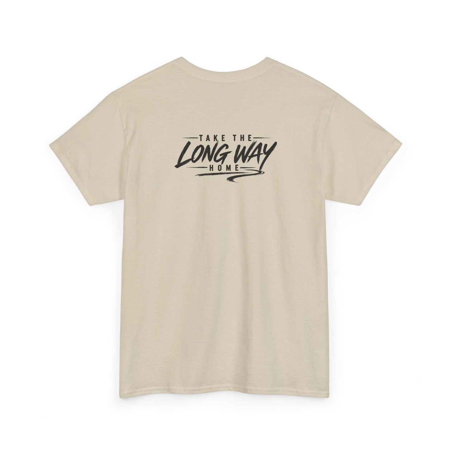 Built for the Backroads T-Shirt — 'Take the Long Way Home' Vintage Roadtrip Tee