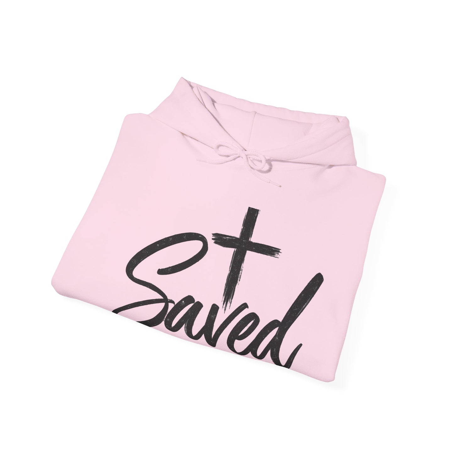 Saved Cross Hoodie — Christian Faith Pullover