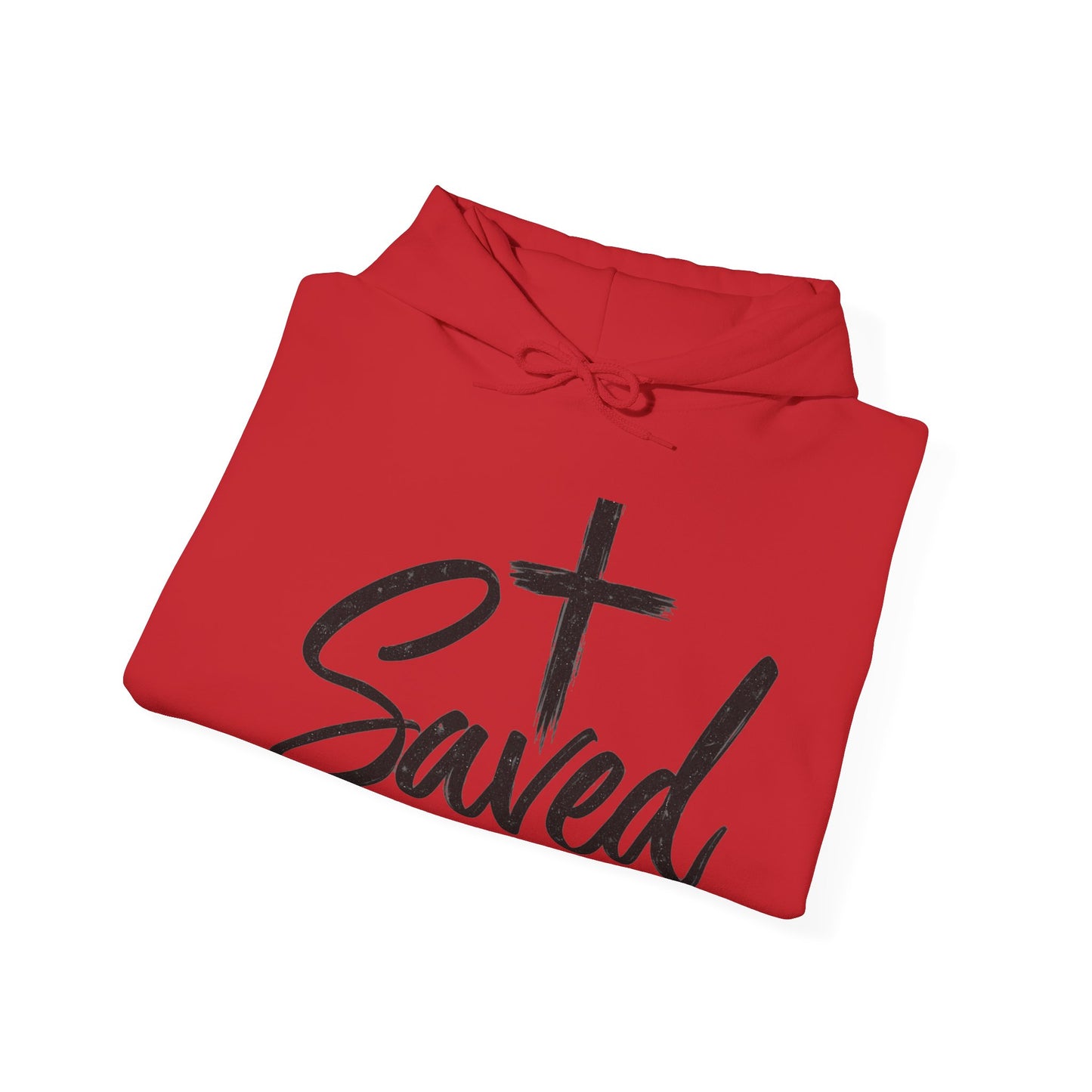 Saved Cross Hoodie — Christian Faith Pullover