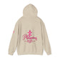 Faith Over Fear Hoodie — Pink Ribbon Breast Cancer Awareness Philippians 4:13 Hooded Sweatshirt