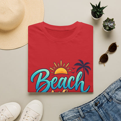 Beach Life T‑Shirt — Retro Sun & Palm Vacation Tee