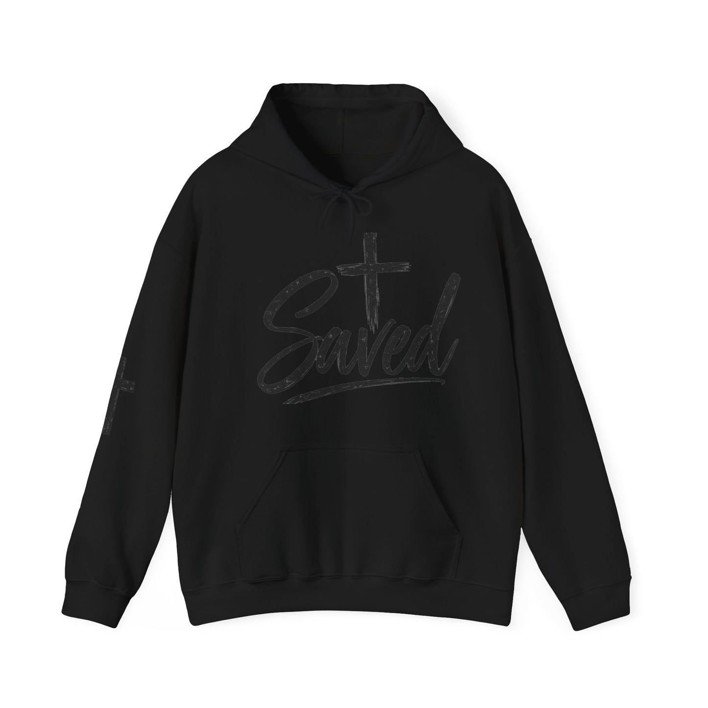 Saved Cross Hoodie — Christian Faith Pullover