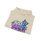 Inspirational Hoodie — "Just Stay" & "Your Story Isn't Over" Motivational Pullover