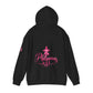 Faith Over Fear Hoodie — Pink Ribbon Breast Cancer Awareness Philippians 4:13 Hooded Sweatshirt
