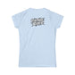 Women's Tee – Classic Softstyle Blank White T-Shirt