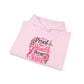 Breast Cancer Awareness Hoodie — "Proof That Miracles Wear Scars" Pink Ribbon Design
