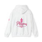 Faith Over Fear Hoodie — Pink Ribbon Breast Cancer Awareness Philippians 4:13 Hooded Sweatshirt