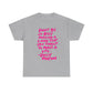 Dolly Parton Quote Tee — "Don't Be So Busy Making a Living" Pink Handwritten Graphic T-Shirt