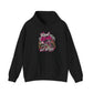 Racer Girl Motorcycle Hoodie — "Real Girls Let 'Er Eat" / "A Little Roost Never Hurt"