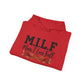 Hoodie — "M.I.L.F. (Man, I Love Fall)" Fall Leaves Pullover