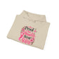 Breast Cancer Awareness Hoodie — "Proof That Miracles Wear Scars" Pink Ribbon Design