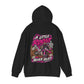 Racer Girl Motorcycle Hoodie — "Real Girls Let 'Er Eat" / "A Little Roost Never Hurt"