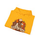 Fall Cozy Hoodie — "Stay Cozy" Autumn Leaves & Pumpkin Spice Sweatshirt