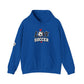 Soccer Love Hoodie – 'Love Soccer' Heart & Ball Graphic Hooded Sweatshirt