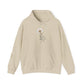 Daisy Comfort Hoodie — 'don't be the same be better' Minimal Floral Pullover
