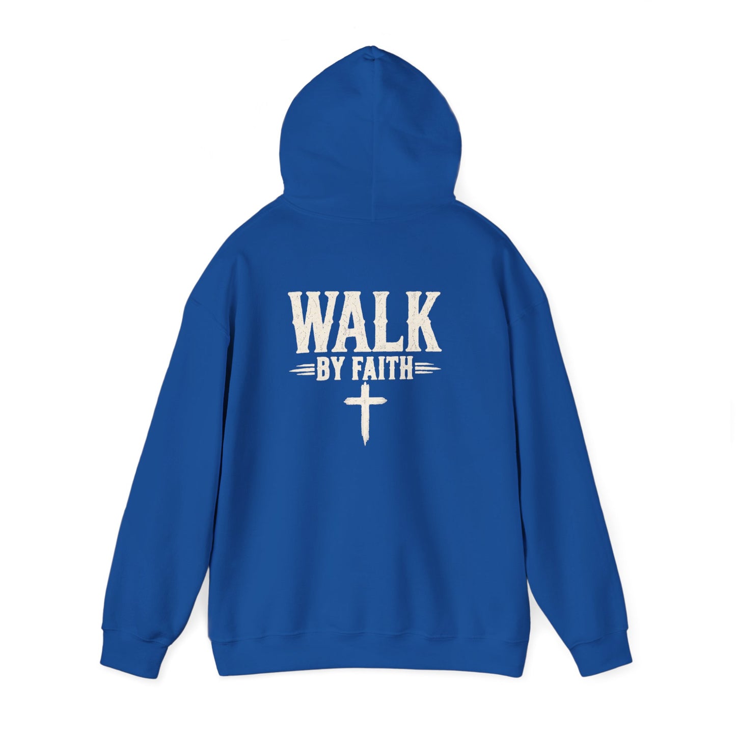 Faith Over Fear Hoodie — "Walk by Faith" Christian Pullover
